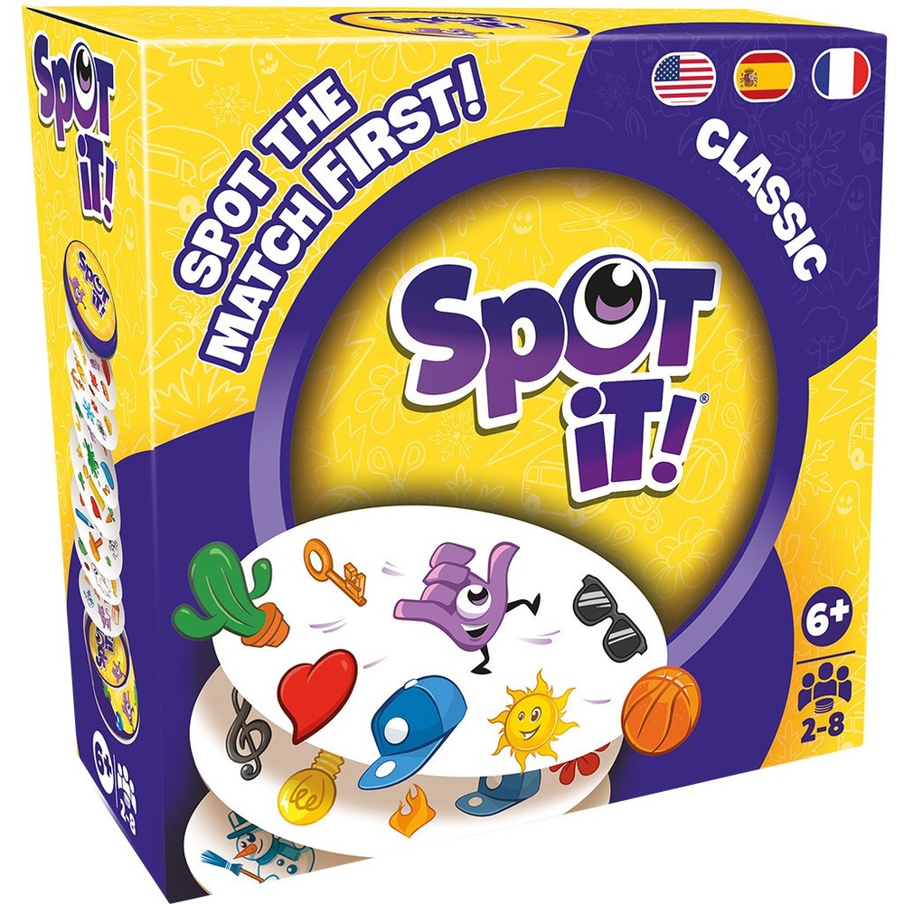 Spot It! Classic Party Game- Awesome Games Board Game New!