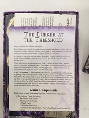 Fantasy Flight Games Arkham Horror: Lurker at the Threshold Expansion 2010