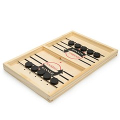 Fast Sling Puck Game Paced Desktop Winner PK Game Board Family Toys Child Gift