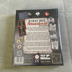 D-Day Dice Do or Die Board Game + Atlantikwall Expansion Valley Games NEW