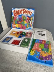 Great States Board Game Educational Excellent Condition