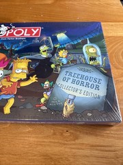 EXCELLENT CONDITION SIMPSONS Treehouse of Horror MONOPOLY Sealed New Hasbro 2005