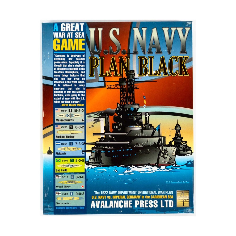 Great War at Sea #5 U.S. Navy Plan Black VG+/NM