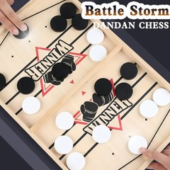 Fast Hockey Sling Puck Game Winner Fun Paced Sling Puck Party Board-Game Gifts