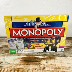 Electronic Monopoly The Simpsons Edition Board Game – 100% Complete and Working
