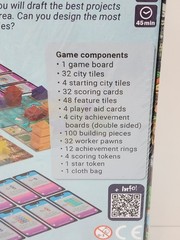 Cities Board Game City Building Strategy Game 2-4 Players