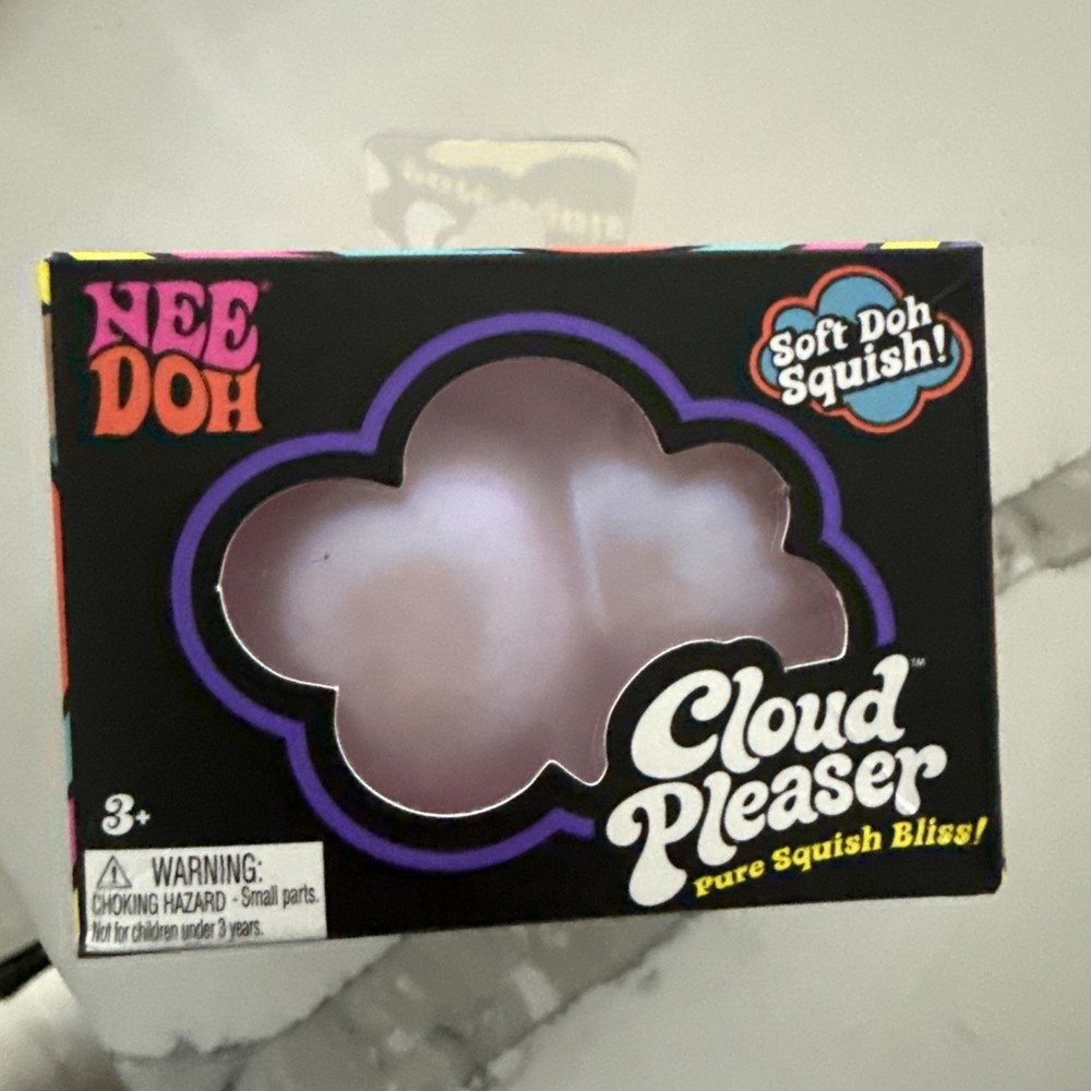 NeeDoh Cloud Pleaser Soft Schylling Squish Authentic Rare Sealed opened box
