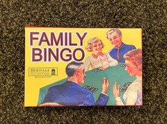 Family Bingo Retro UK Game from 1950 by Heritage Toys and Games
