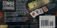 Zombie Cribbage : The Classic Parlor Game That Just Won’t Die SEALED