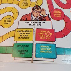 Rare Vintage SUPERMAN Action Packed Adventure GAME Hasbro 1973 In Original Box