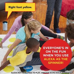 Hasbro Gaming Twister Ultimate: Bigger Mat, More Colored Large, Multicolor