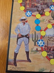 The Legend of the Lone Ranger Board Game 100% Complete Milton Bradley 1980