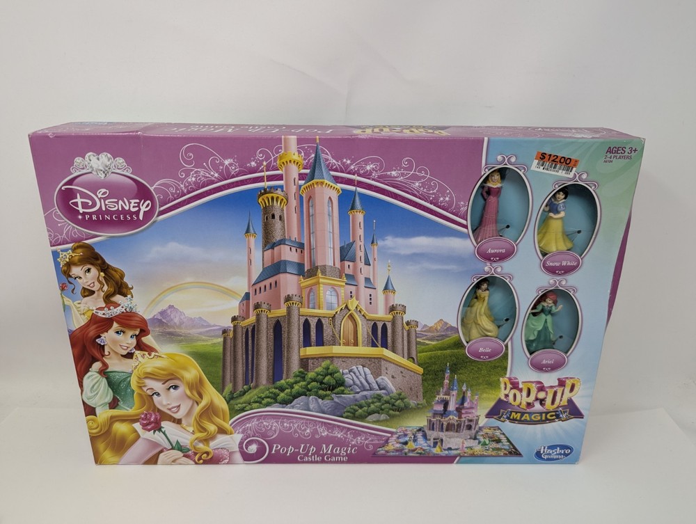 Disney Princess Pop-Up Magic Castle Game, 2-4 players 3+, Hasbro