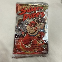 Lot of 25 Unopened Packs 1995 Sumo Dudes Upper Deck Pogs SLAMMER Tazos Cards