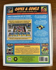 Capes & Cowls: The Superhero Board Game Adventures in Wyrd City Ultra Super Rare