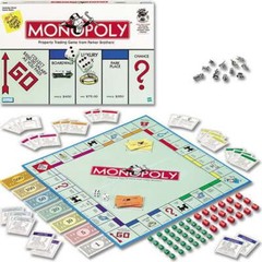 Hasbro Monopoly Unisex Spanish Board Games, Plastic Multicolor