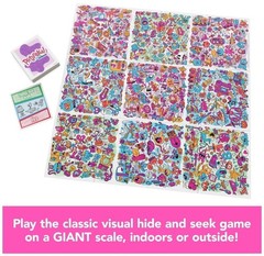 Pictureka Giant Edition Family Game with Oversized Mat Indoor Outdoor Fun