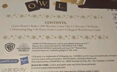 Harry Potter Scrabble Game – Brand New – Sealed Box – Complete