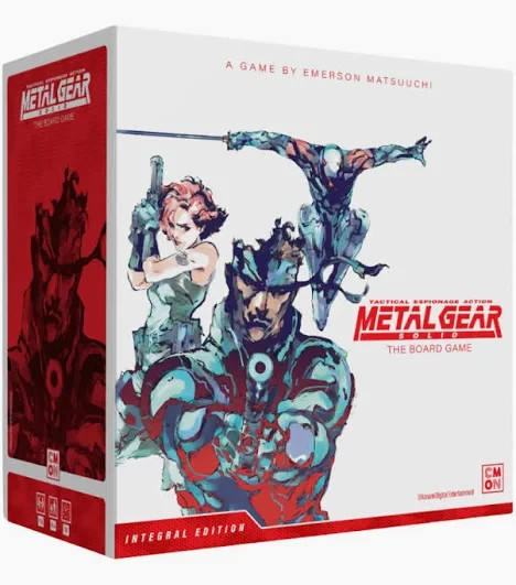 🔥 Metal Gear Solid: Integral Edition Board game: Kickstarter North American NEW