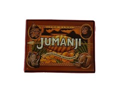 Jumanji the Game Real Wooden Box Edition of the Classic Adventure Board Game