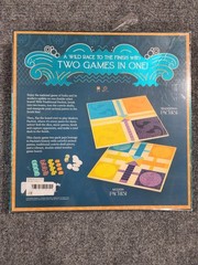Pachisi Indias Game of Twenty Five Board Game Brybelly 2 in 1 Modern Traditional