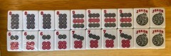 1.2” Traditional American Mahjong Tiles – 166 Tiles Total – WHITE
