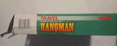 Vintage 1987 Milton Bradley TRAVEL HANGMAN Board Game Model 4812 Complete