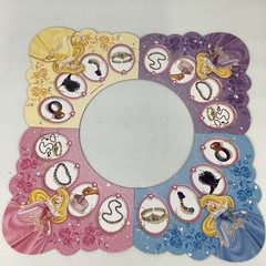 Pretty Pretty Princess Sleeping Beauty Aurora Board Game Tokens Movers 2008