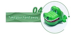 Crocodile Dentist Game Kids Alligator Bite Finger Reaction Toy Family Fun