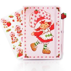 Journal Set Strawberry Shortcake Cute School Supplies Diary Accessories Horizon