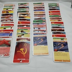 Penny Arcade Red Tide Cold War Era Table Tennis Warfare Card Game Complete