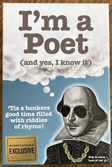 “I’m a Poet (and yes, I know it)” Family Game ~ Riddles of Rhyme ~ 3-8 Players