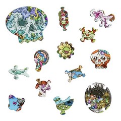Jigsaw Puzzle 1000 Piece Peckish Pirates Magic Company Series Four