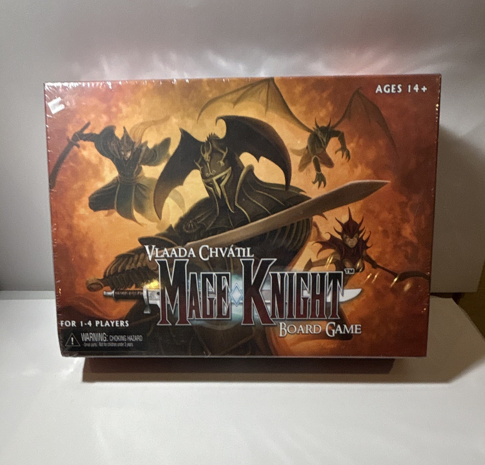 WizKids Mage Knight Fantasy Board Game Miniatures 1-4 Players 14+ – Sealed