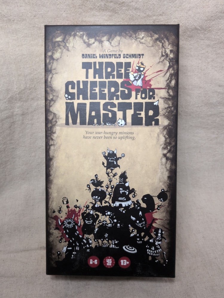 Three Cheers for Master Card Game by Atlas Games