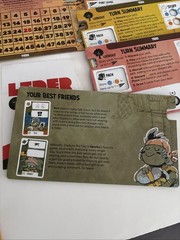 Fort – Strategy Card Board Game by Leder Games – Missing Parts – Free Shipping