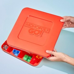 Monopoly GO! Board Game Inspired by Mobile Game Family Travel Game Ages 8+