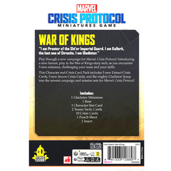 Marvel Crisis Protocol – C13 War of Kings Character & Crisis Card Pack NIB