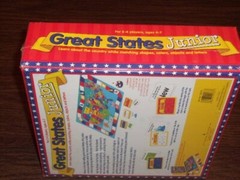 NIB 2003 Great States Junior Game Board By International Playthings