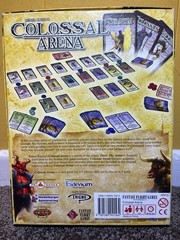 Colossal Arena Board/Card Game, Fantasy Flight Games 2004 Knizia 100% Complete