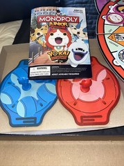 Monopoly Junior Yo-Kai Watch Edition Board Game W/Exclusive Yokai Medal