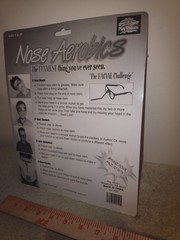 Nose Aerobics Balance Challenge Toy Game Glasses Play Visions Facial Challenge