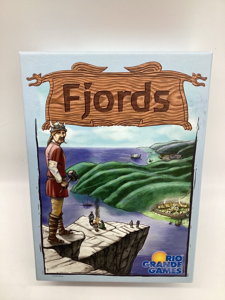 Fjords (2005, Rio Grande Games) Strategy Original Tile Game – Game 100% COMPLETE