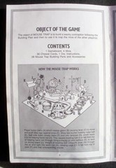 1986 Milton Bradley Mousetrap 100% Complete Board Game Mouse Trap Zany Crazy