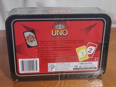 New 1997 UNO 25th Silver Anniversary Special Edition Game Collectible Tin Sealed