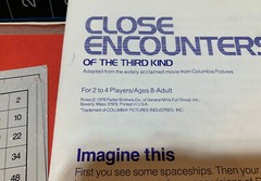 Vintage Close Encounters Of The Third Kind Board Game Spielberg Movie Complete