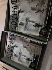 Combat! Volume 1 Open w/ Cards in Factory Box By Compass Games – No Unit Tokens