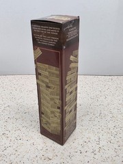 Tumbling Tower Game 72pc Wooden Stacking Blocks Classic Games Factory Sealed