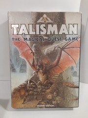 1985 TALISMAN Board Game 2nd edition Games Workshop magical quest w/copy rules