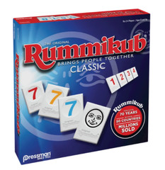 Rummikub by Pressman – Classic Edition – The Original Rummy Tile Game, Blue